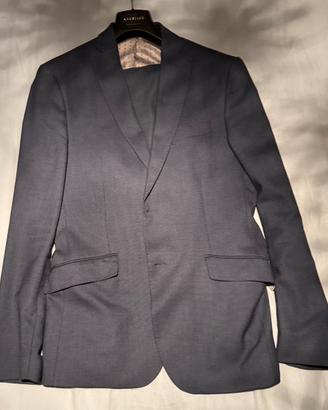 elegante abito uomo blu Zara