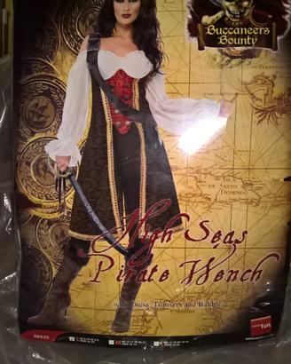 Costume carnevale pirata donna