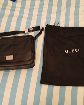 Borsa pelle uomo GUESS NUOVA con etichette