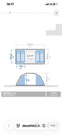 TENDA DA CAMPEGGIO X 4 PERSONE