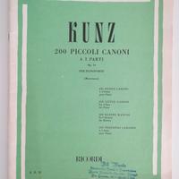 KUNZ - 200 piccoli canoni Op. 14