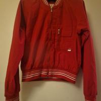 giubbotto bomber rosso