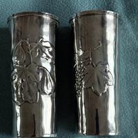 Coppia flute in argento di Brandimarte