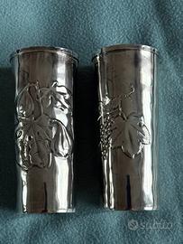 Coppia flute in argento di Brandimarte