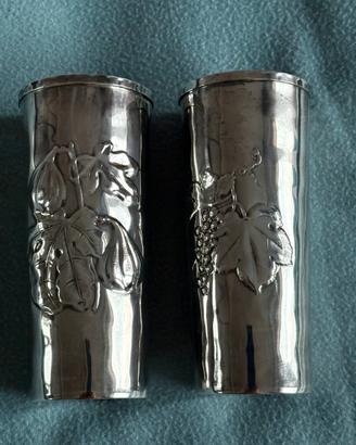 Coppia flute in argento di Brandimarte