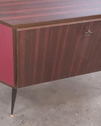 mobile bar ad angolo vintage anni 50/70