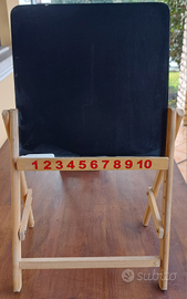 Lavagna con tavola numerica