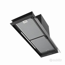Cappa da cucina Cata mldello CORONA 90 BK nera.