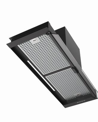 Cappa da cucina Cata mldello CORONA 90 BK nera.