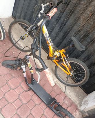 Bici e monopattino