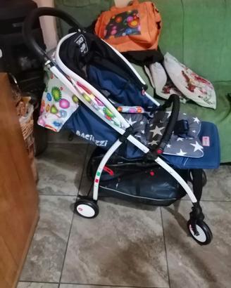 Marsupio, passeggino e sdraietta nunu 