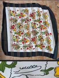 foulard Gucci flora a.nni 60,si spedizione 