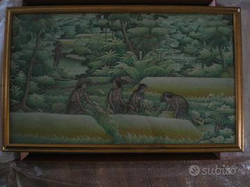 Quadro Naif Thailandese