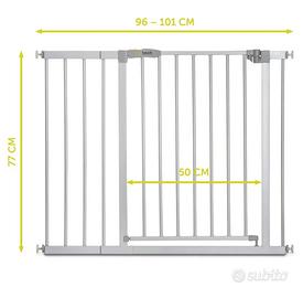 cancelletto di sicurezza bimbi Hauck in metallo