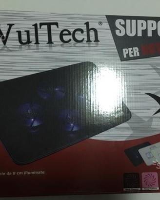 Supporto raffreddamento led pc tv tv box