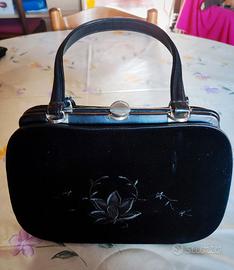 Borsetta da sera velluto vintage anni 50