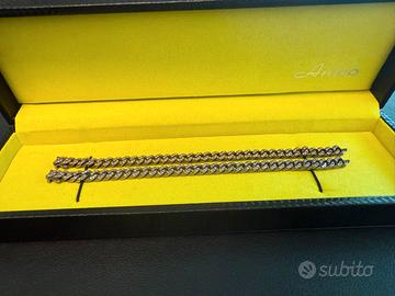 Bracciale diamnti brown e diamanti Grey