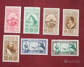 Francobolli Colonie italiane "Giuseppe Garibaldi"