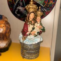 Statua Santa Maria Del Pozzo Di 22cm