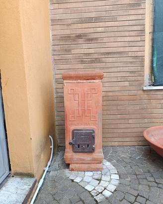 Stufa Becchi terracotta