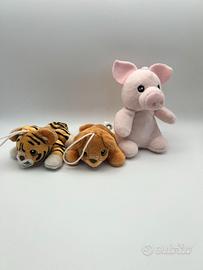 Set peluche portachiavi Kucciolotti Family