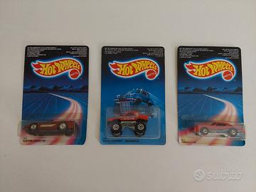 Hot wheels vintage anni '80 long card unpunched