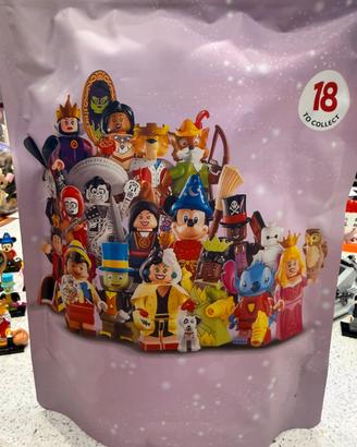 Minifigure Disney 100.     N 18 pezzi