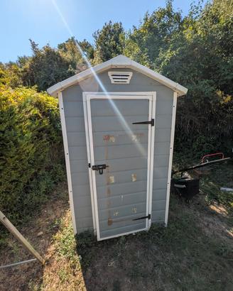 Casetta per attrezzi da giardino