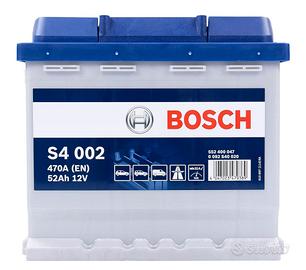 Titolo
Batteria auto BOSCH S4 002 52Ah – NUOVA