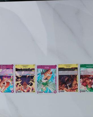 Carte collezionabili One piece