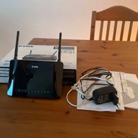 Modem router wireless d-link