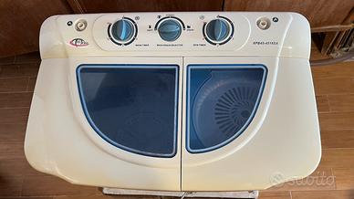 Mini Lavatrice TecTake con Centrifuga 2 in 1