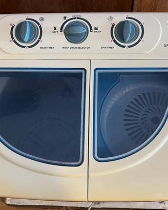 Mini Lavatrice TecTake con Centrifuga 2 in 1