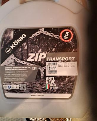 CATENE DA NEVE  PER AUTO KONIG ZIP TRANSPORT235