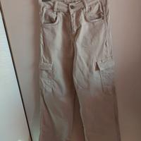 pantaloni cargo 13/14 anni 