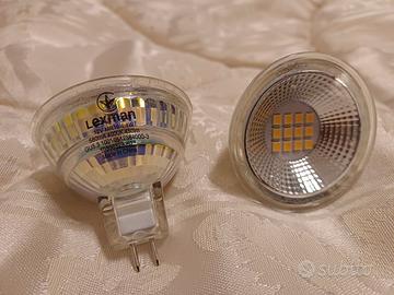 n.2  faretti Lexman GU5 multiled 12V