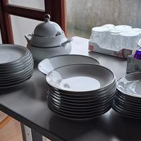 servizio piatti retro porcellana Bavaria 