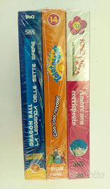 Tris VHS Cartoni Nostalgia