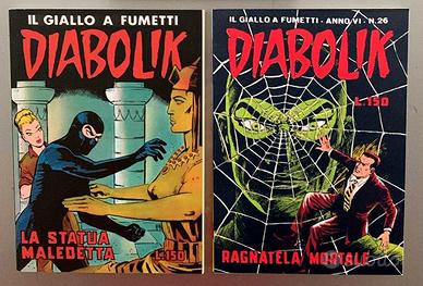 DIABOLIK - Albi a Fumetti (Ristampe)