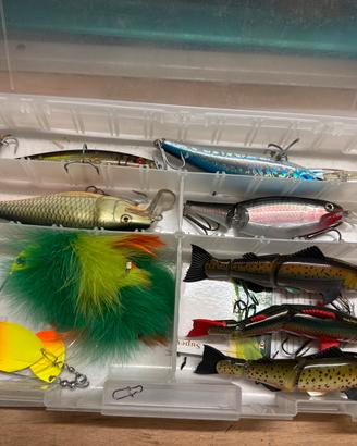 Artificiali per la pesca al luccio artigianali