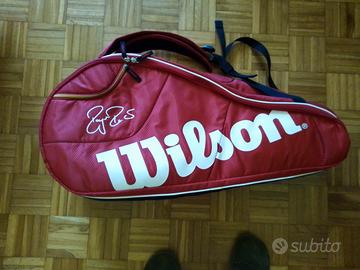 3 racchette da tennis e borsa/zaino Wilson 