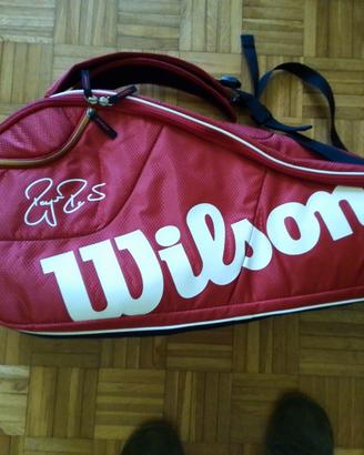 3 racchette da tennis e borsa/zaino Wilson 