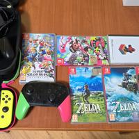 Nintendo Switch + giochi + accessori