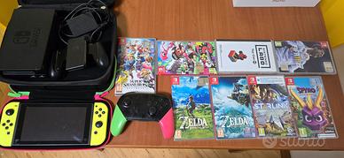 Nintendo Switch + giochi + accessori