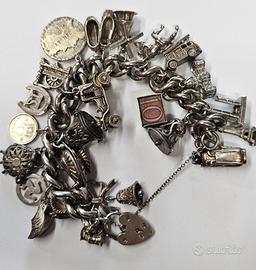Bracciale vintage in argento sterling