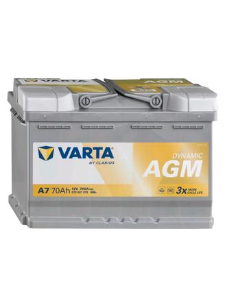 batteria vsrta agm70ah 760a 