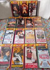 Lotto VHS 15 Cassette Vintage