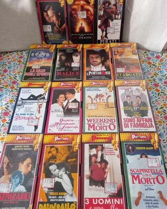 Lotto VHS 15 Cassette Vintage