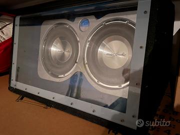 Subwoofer auto mac audio ice cube 225