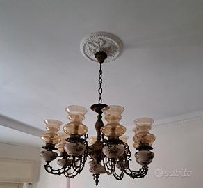 lampadario anni 60 vintage 